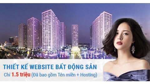 Thiết kế website bất động sản: Một trong 3 yếu tố cần thiết trong marketing hiện đại