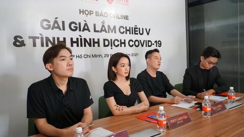 Phim Tết 2021 "Gái già lắm chiêu V" họp báo online