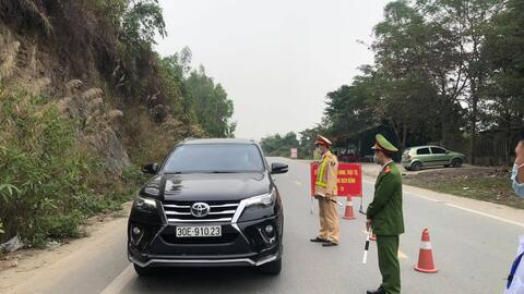 Vĩnh Phúc: Thành lập 4 chốt kiểm soát phòng, chống dịch lên khu du lịch Tam Đảo