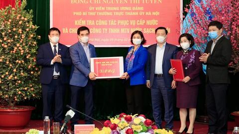 Đảm bảo nước sạch phục vụ Nhân dân dịp Tết