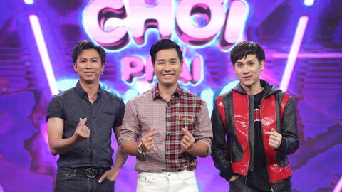 Nguyên Vũ và Hồ Việt Trung cực “ăn ý” khi tham gia gameshow từ thiện "Chơi phải thắng"