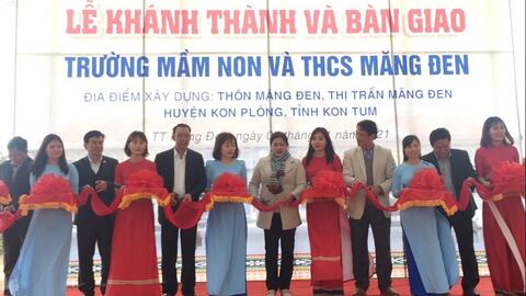 PV GAS tài trợ 12 tỷ đồng xây trường tại Kon Tum