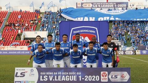 Để phòng dịch Covid-19, trận Than Quảng Ninh - TP Hồ Chí Minh bị hoãn