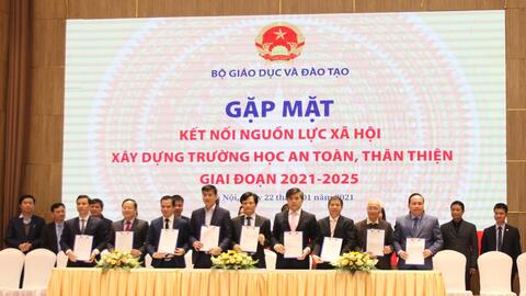 Chung tay xây dựng trường học an toàn, thân thiện