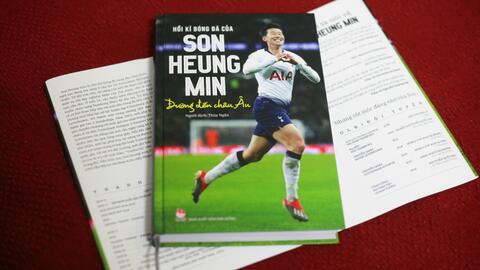 Ra mắt sách "Hồi kí bóng đá của Son Heung Min - đường đến Châu Âu"