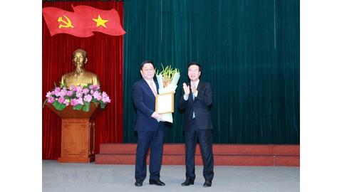 Thượng tướng Nguyễn Trọng Nghĩa giữ chức Trưởng ban Tuyên giáo Trung ương