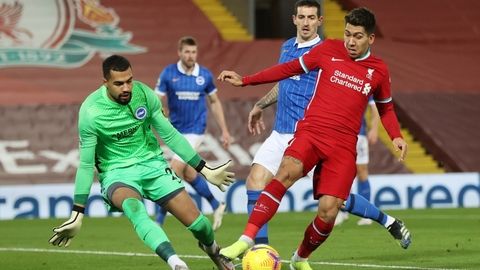 Liverpool bất ngờ thảm bại trước Brighton trên sân nhà