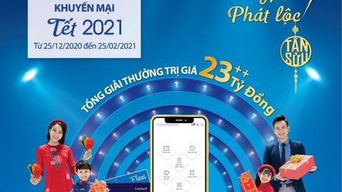 BIDV tung khuyến mãi khủng hơn 23 tỷ đồng chào đón năm mới