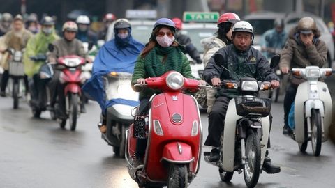 Hà Nội nhiệt độ thấp nhất 15 độ C