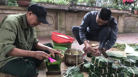 Rộn ràng không khí Tết trên khắp các miền quê Việt Nam