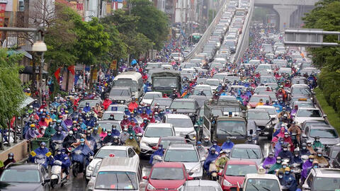 Mức nộp về ngân sách khi thu phí vào nội đô Hà Nội là 50.000 - 100.000 đồng?