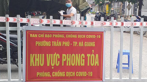 Thêm hàng chục ca mắc mới, Hà Giang ghi nhận 204 F0 trong cộng đồng