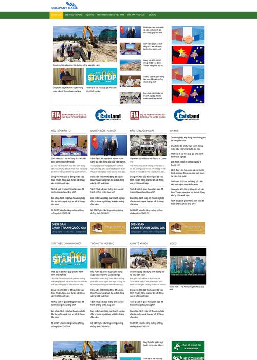 Thiết kế website tin tức 21