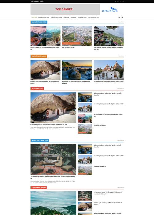 Thiết kế website tin tức 25
