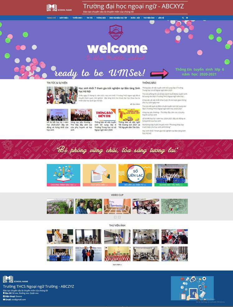 Thiết kế website Edu 39