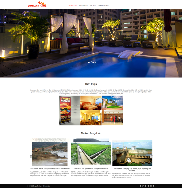 Làm website khách sạn 115