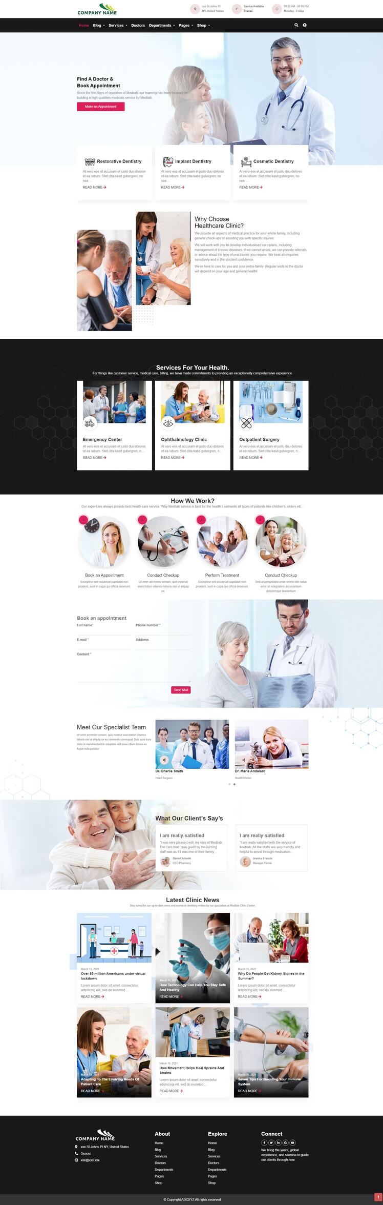 Thiết kế website bệnh viện 37