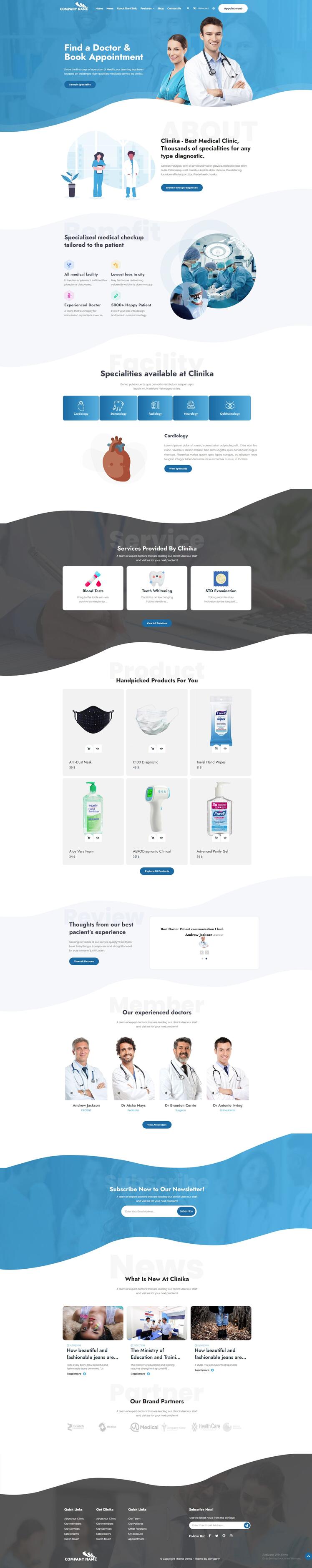 Thiết kế website bệnh viện 38