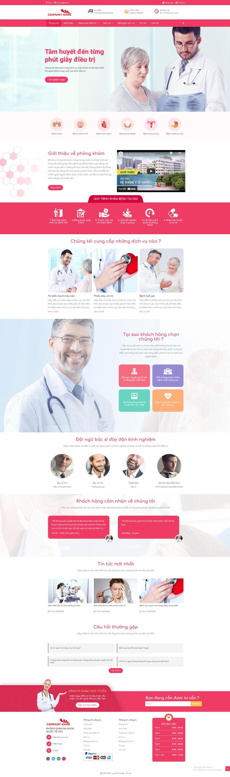 Thiết kế website bệnh viện 53