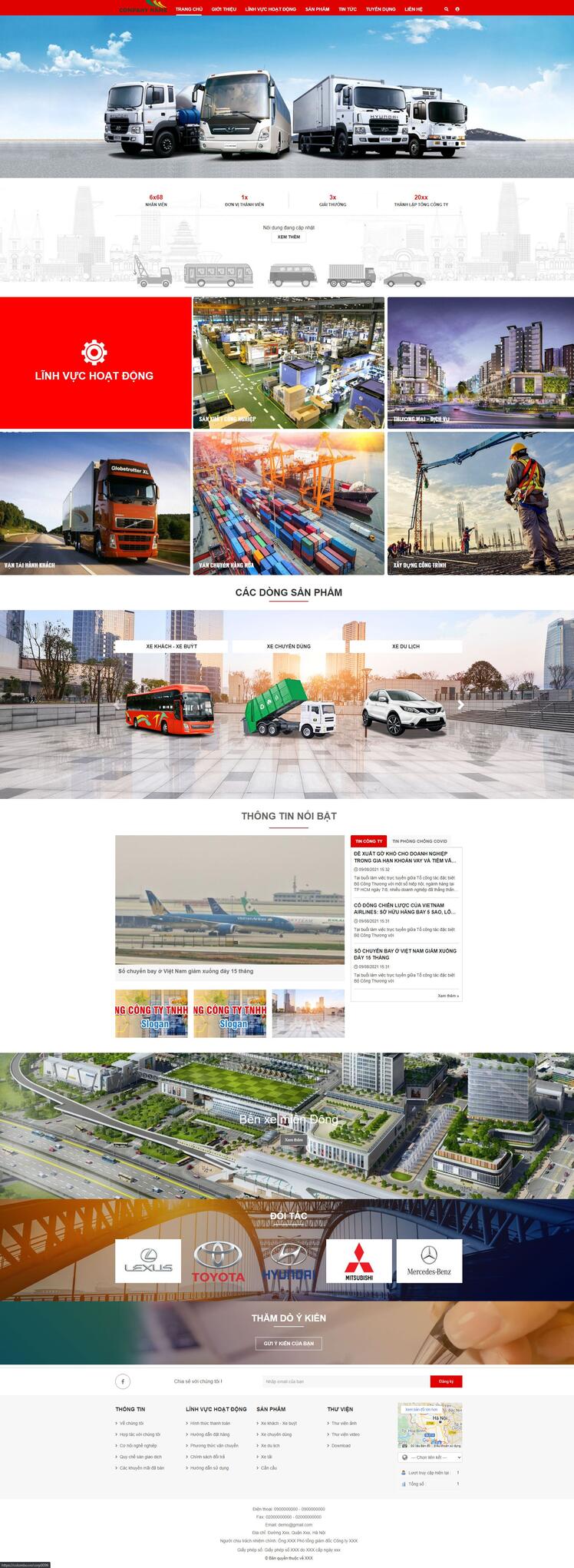 Thiết kế website giới thiệu doanh nghiệp 08