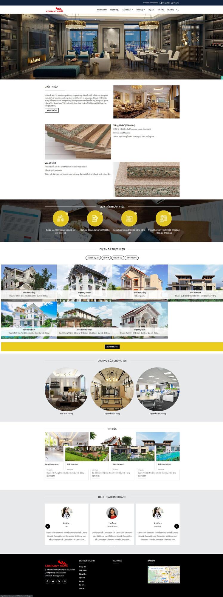 Thiết kế website giới thiệu doanh nghiệp 20