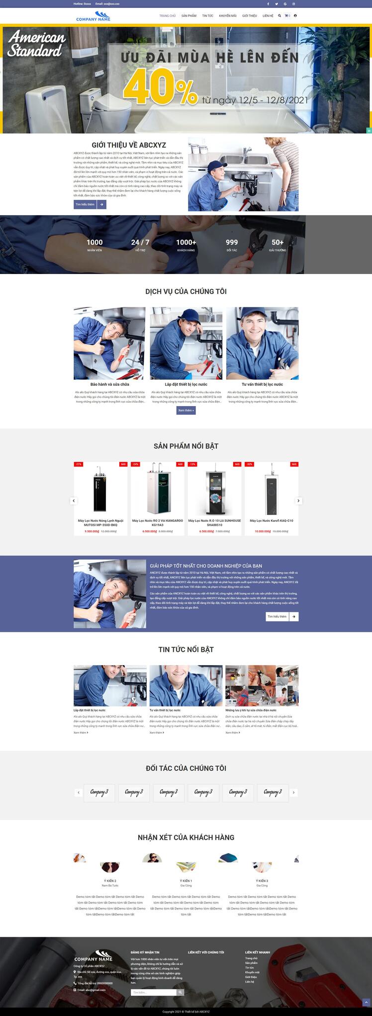 Thiết kế website giới thiệu doanh nghiệp 25