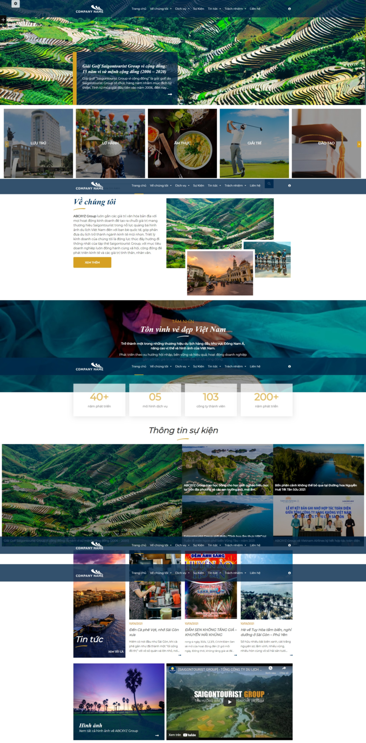 Thiết kế website du lịch 124
