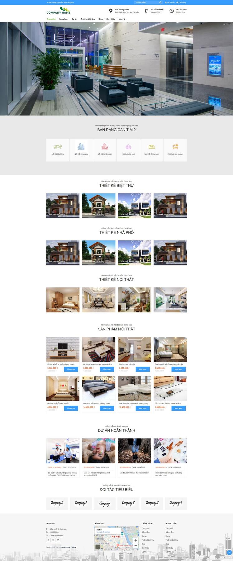 Thiết kế website giới thiệu doanh nghiệp 27