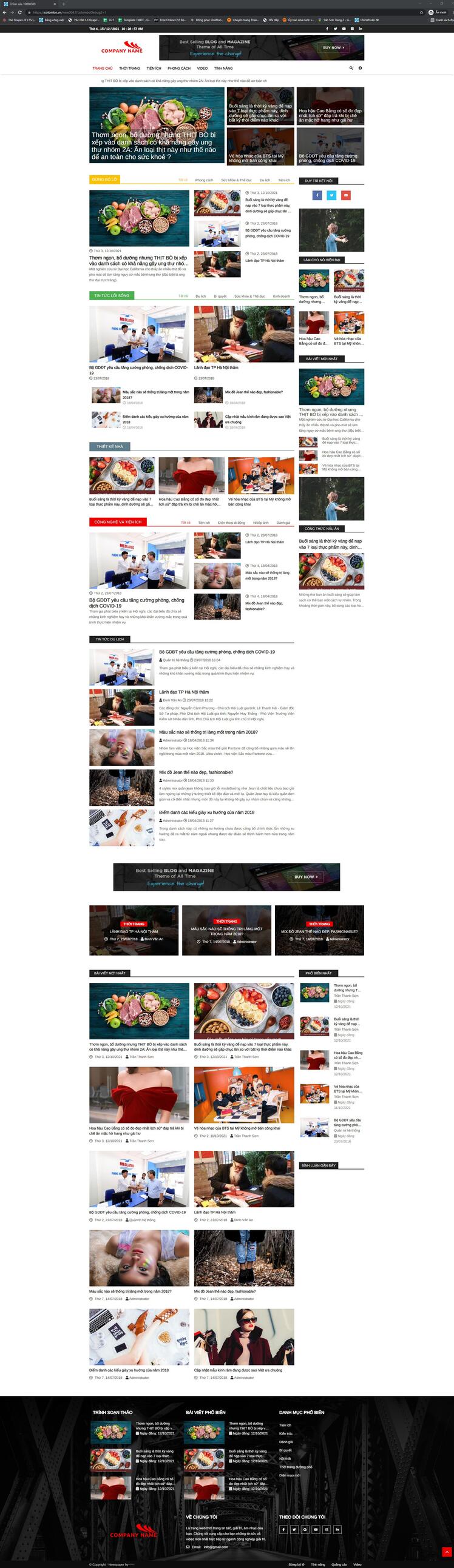 Thiết kế website tin tức 31