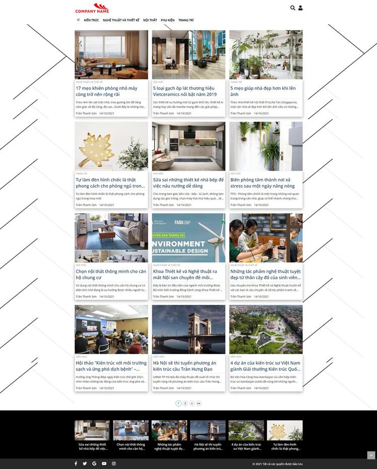 Thiết kế website tin tức 34