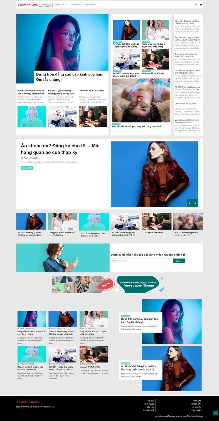 Thiết kế website tin tức 39