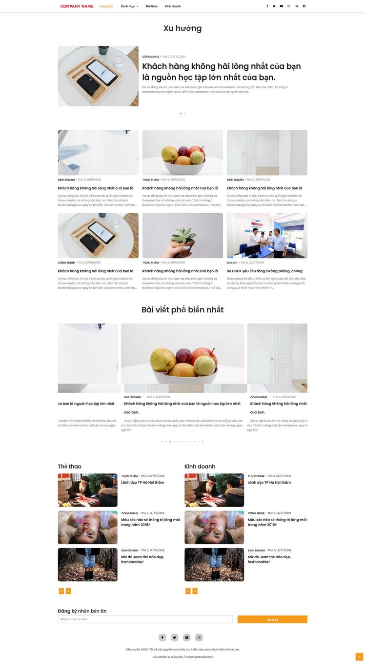 Thiết kế website tin tức 41