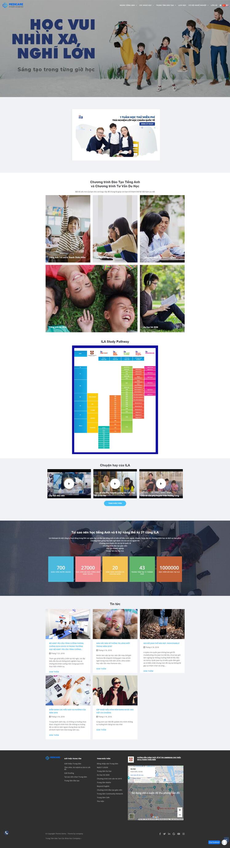 Thiết kế website Edu 35