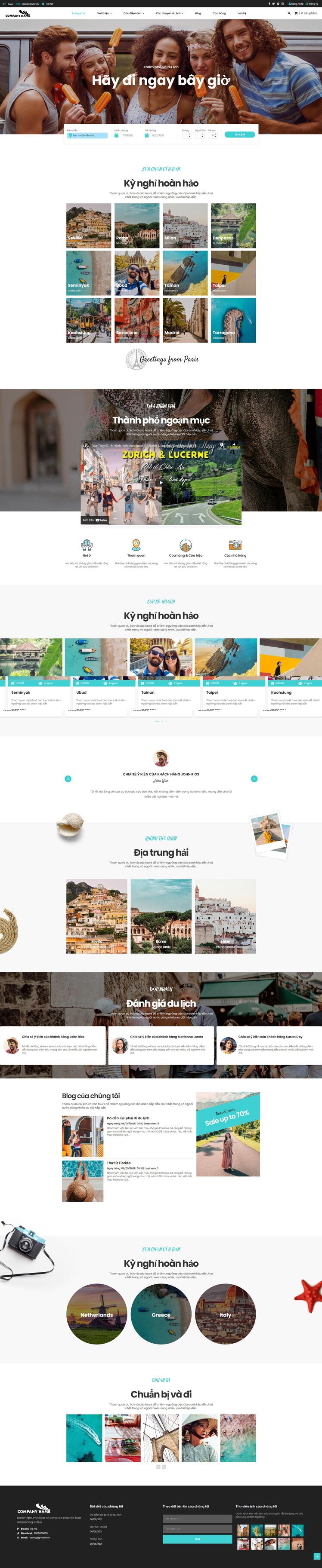 Thiết kế website du lịch 129