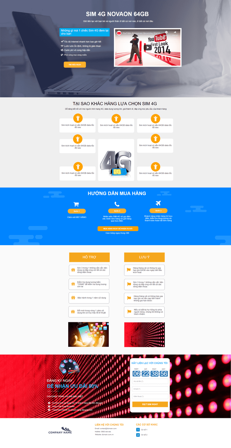 Mẫu LandingPage 19