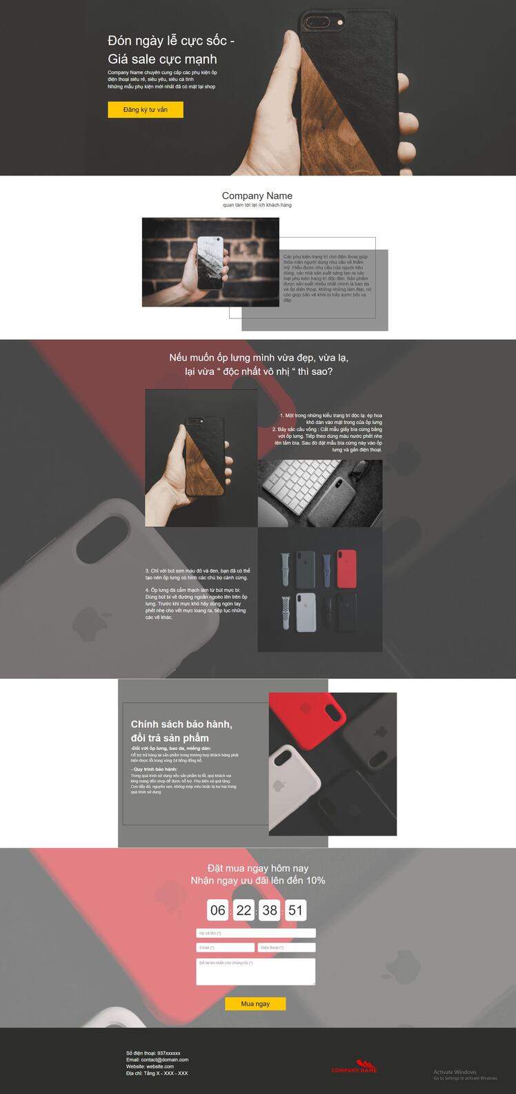 Mẫu LandingPage 35