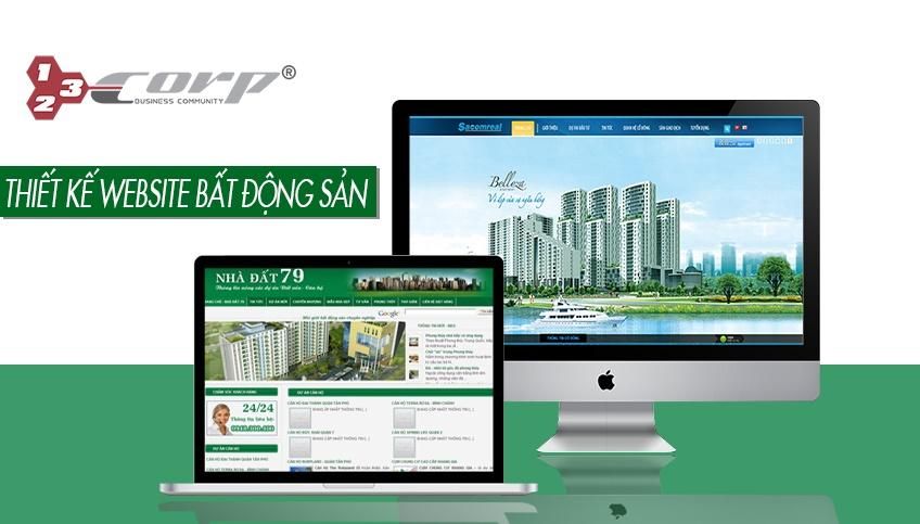 Thiết kế web bất động sản