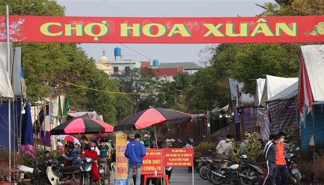 Chốt kiểm soát dịch Covid-19 tại Hưng Yên