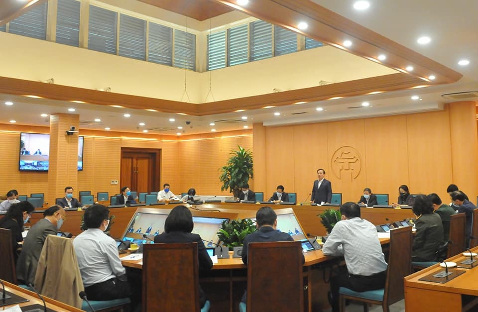 Quang cảnh cuộc họp