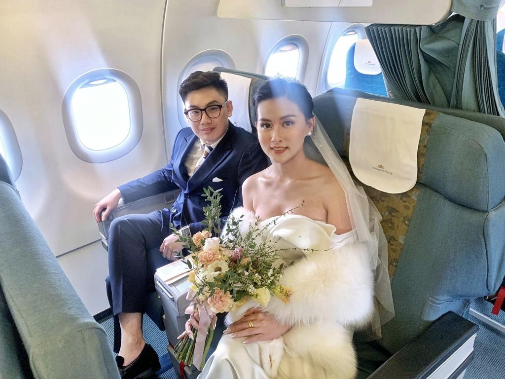 Vietnam Airlines đồng hành với “đám cưới trên mây” Vietnam Airlines đồng hành với “đám cưới trên mây”