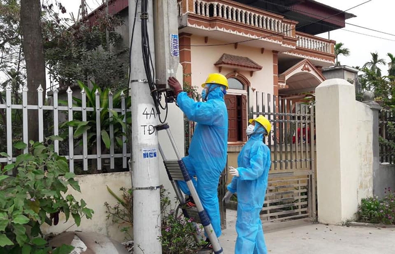 EVNNPC triển khai các biện pháp cấp bách phòng, chống dịch bệnh Covid-19