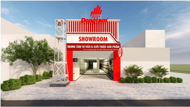 Trung tâm Trưng bày & Giới thiệu Sản Phẩm Mới của Đồng Tâm Group (DTG) tọa lạc tại địa chỉ số 211 Lê Duẩn, tổ 6, phường Phù Đổng, TP. Pleiku, Gia Lai.