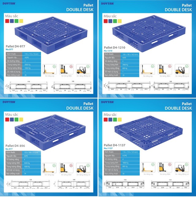 Pallet nhựa Duy Tân và những đặc điểm nổi bật - Ảnh 3. Pallet nhựa Duy Tân và những đặc điểm nổi bật - Ảnh 3.
