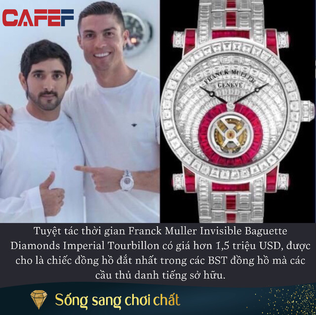 Choáng với BST biệt thự trên cổ tay của CR7: Đeo sương sương 1 tỷ là giản dị nhất với anh, có chiếc dát đầy kim cương - Ảnh 2. Choáng với BST biệt thự trên cổ tay của CR7: Đeo sương sương 1 tỷ là giản dị nhất với anh, có chiếc dát đầy kim cương - Ảnh 2.