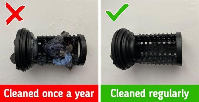 7 sai lầm ai cũng dễ dàng mắc phải khi sử dụng khiến máy giặt xịn đến mấy cũng chóng hỏng - Ảnh 3. 7 sai lầm ai cũng dễ dàng mắc phải khi sử dụng khiến máy giặt xịn đến mấy cũng chóng hỏng - Ảnh 3.
