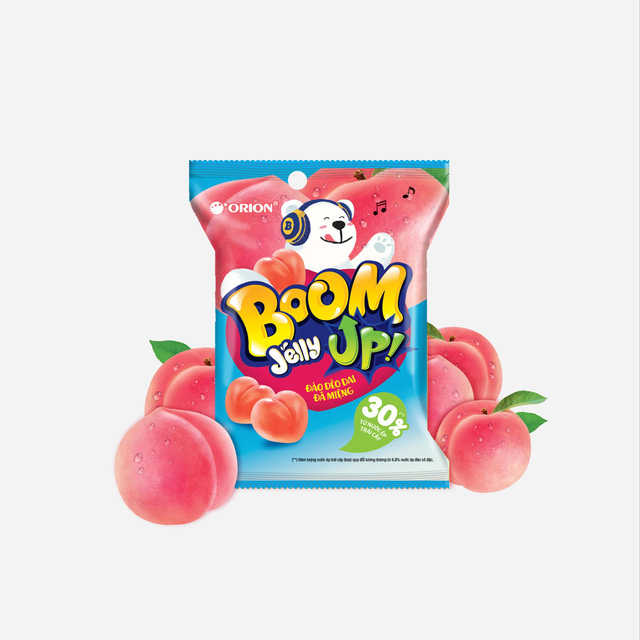 Kẹo dẻo “Boom” chiết xuất từ nước trái cây thật bùng nổ trên thị trường - Ảnh 1. Kẹo dẻo “Boom” chiết xuất từ nước trái cây thật bùng nổ trên thị trường - Ảnh 1.