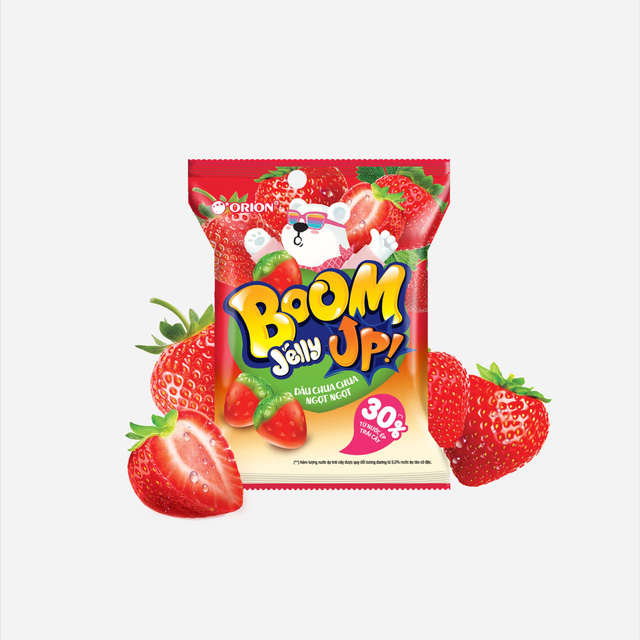 Kẹo dẻo “Boom” chiết xuất từ nước trái cây thật bùng nổ trên thị trường - Ảnh 2. Kẹo dẻo “Boom” chiết xuất từ nước trái cây thật bùng nổ trên thị trường - Ảnh 2.