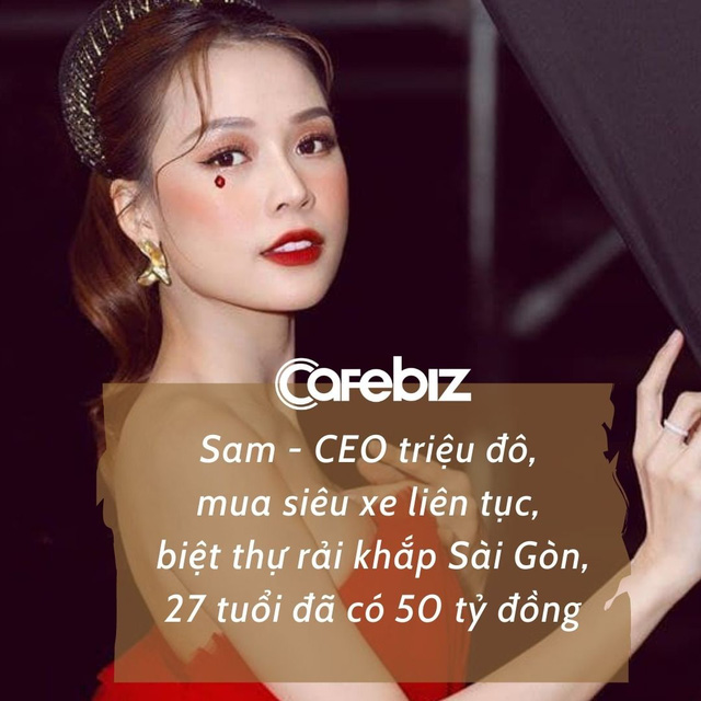 Mỹ nhân Sam ở tuổi 31: CEO triệu đô, mua siêu xe liên tục, biệt thự rải khắp Sài Gòn, chỉ lấy chồng khi người kia an toàn có 30-40 tỷ đồng trong tài khoản - Ảnh 3. Mỹ nhân Sam ở tuổi 31: CEO triệu đô, mua siêu xe liên tục, biệt thự rải khắp Sài Gòn, chỉ lấy chồng khi người kia an toàn có 30-40 tỷ đồng trong tài khoản - Ảnh 3.
