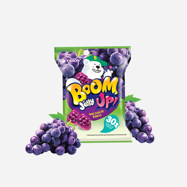 Kẹo dẻo “Boom” chiết xuất từ nước trái cây thật bùng nổ trên thị trường - Ảnh 3. Kẹo dẻo “Boom” chiết xuất từ nước trái cây thật bùng nổ trên thị trường - Ảnh 3.