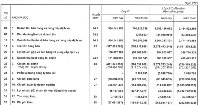 Hoàng Anh Gia Lai (HAGL): Thêm một quý nữa có lãi ròng 24 tỷ đồng, 9 tháng giảm được gần 9.800 tỷ đồng nợ vay - Ảnh 2. Hoàng Anh Gia Lai (HAGL): Thêm một quý nữa có lãi ròng 24 tỷ đồng, 9 tháng giảm được gần 9.800 tỷ đồng nợ vay - Ảnh 2.